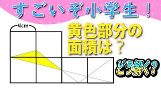 面白い数学問題】中学受験 中学入試 算数 解説 青稜中学校 平面図形
