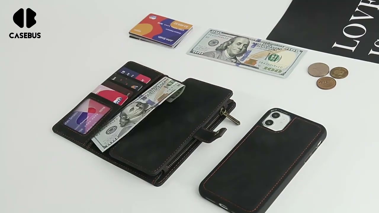 Casebus iPhone 15 Plus Wallet Case