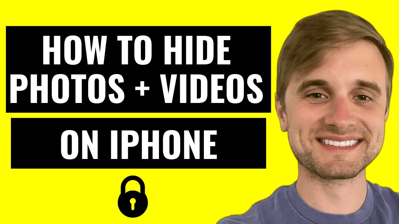 How to Hide Photos and Videos on iPhone (2024) - YouTube