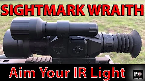 如何调整Sightmark Wraith红外照明器以获得最大射程