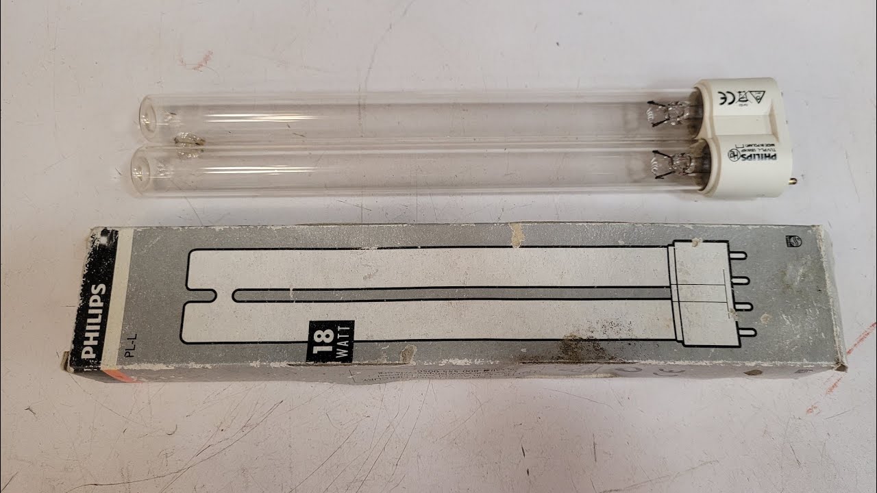 Lampe Compacte UVC G23 214mm de Aquarium systems