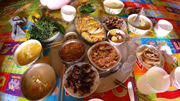 ĐỘC LẠ!!! MÓN GỎI CÁ CHÉP SUỐI BẰNG VỎ NHÃN LỒNG HƯNG YÊN