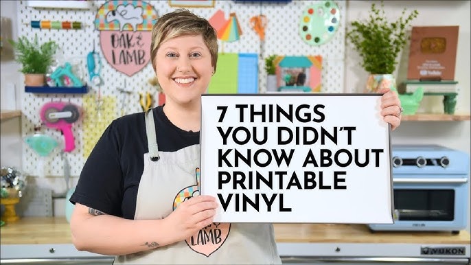 How to Make Stickers with Cricut, Printable Vinyl, and Watercolor Paint