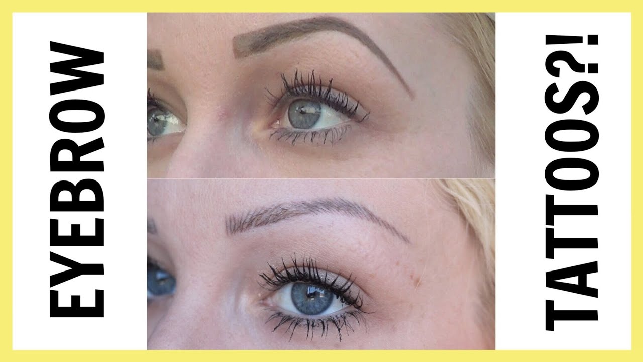 I got my eyebrows tattooed!!!