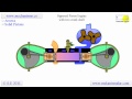 Opposed Piston Engine with two cranks.