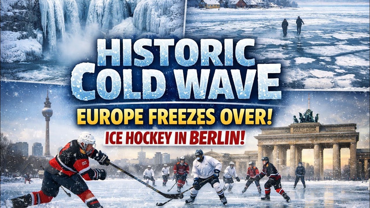 Historic Cold Wave Freezes Niagara Falls and Europe