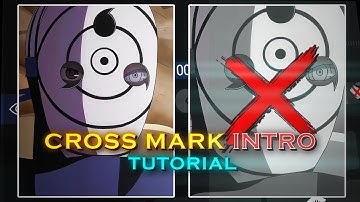 Cross Mark Intro tutorial ~ Alight Motion (+preset)