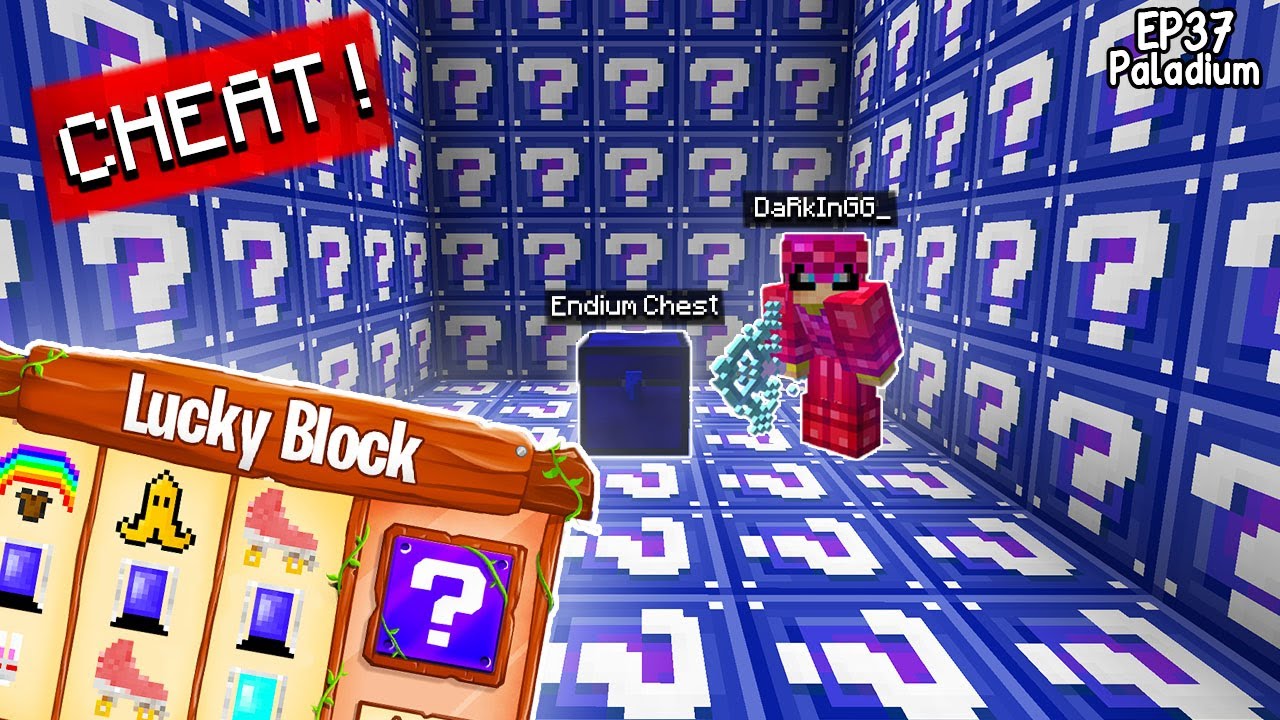 J'ai OUVERT 64 ENDIUM LUCKY BLOCKS ! - Episode 37 Paladium V7.5