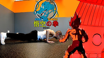 10x Triple Clap Pushups/Muay Thai Pushups | Fist Of Goku