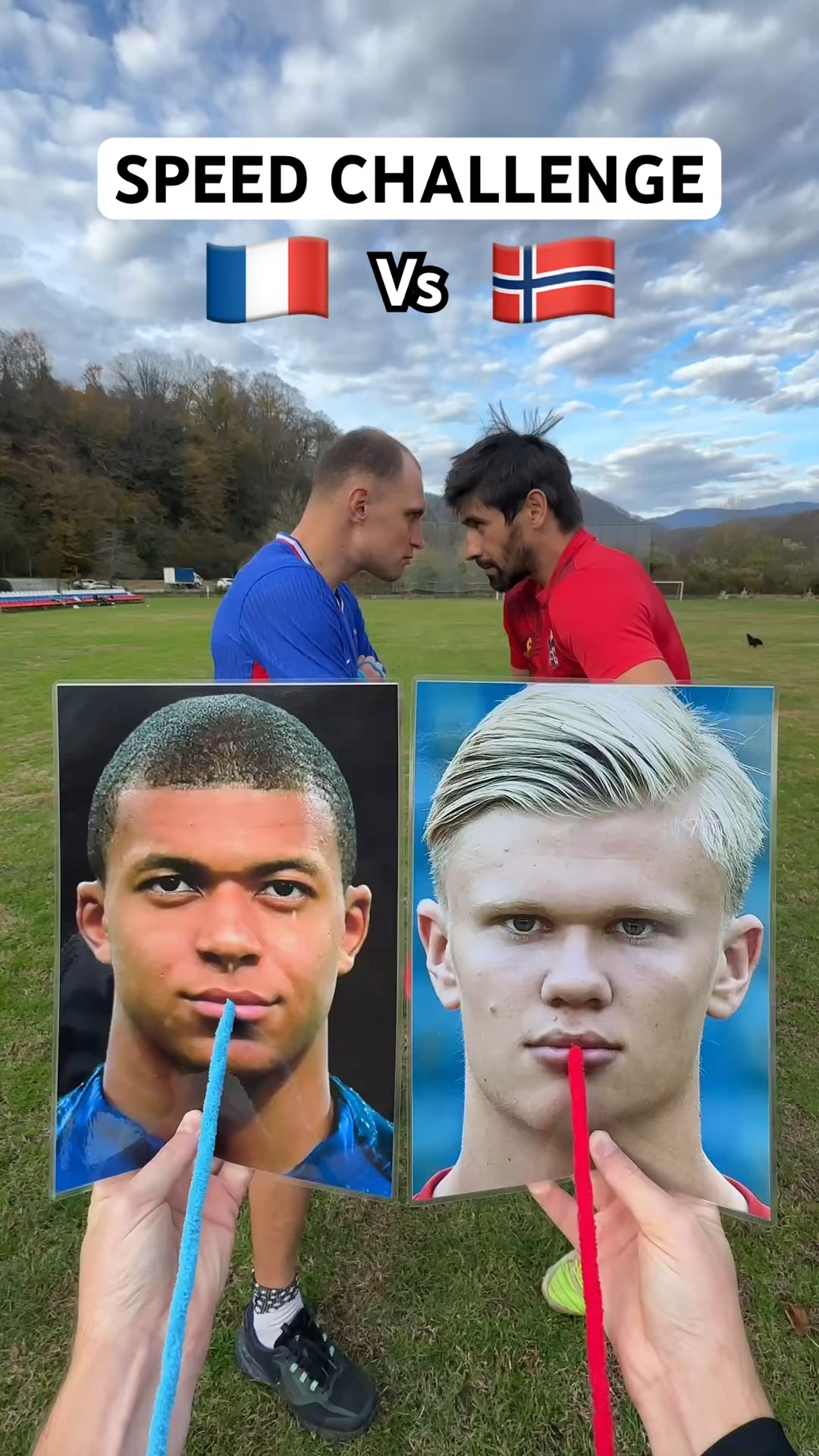 ❌???? SPEED CHALLENGE | MBAPPE VS HALLAND ?