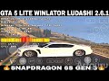 Winlator Ludashi 2.6.1 GTA 5 LITE SMOOTH GAMEPLAY SNAPDRAGON 6S GEN 3 PC EMULATOR ANDROID 🔥