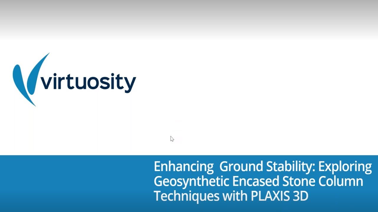 Enhancing  Ground Stability: Exploring Geosynthetic Encased Stone Column Techniques with PLAXIS 3D​