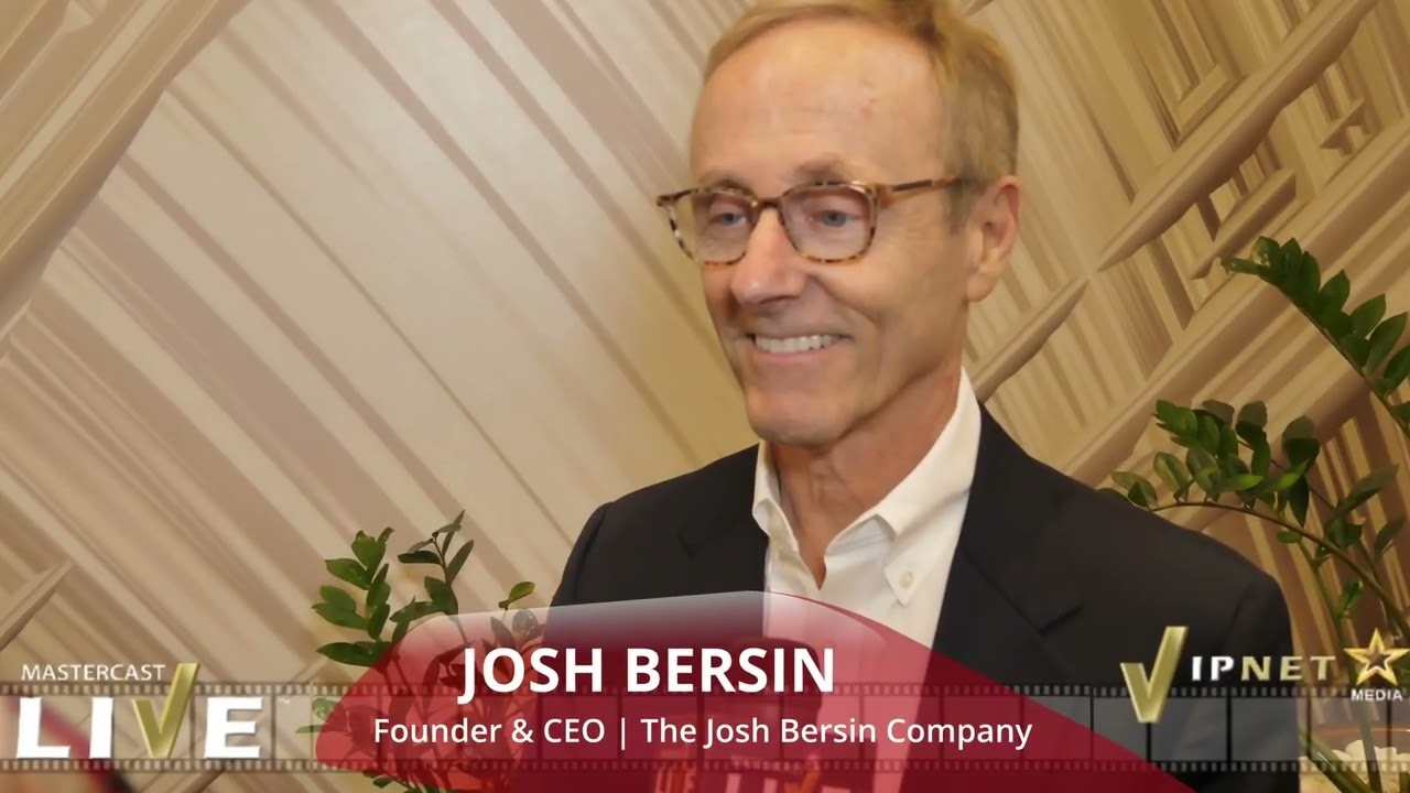 Josh Bersin on the Future of HR: AI, Skills & Why People Matter Most |  Watch ★ MASTERCAST LIVE