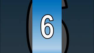 10 Seconds Timer Blue Background #shorts #youtubeshorts #countdown
