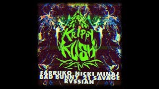 Farruko, Nicki Minaj, Bad Bunny - Krippy Kush (Remix)[Audio] ft. 21 Savage, Rvssian