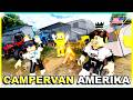 Kita CAMPING Dengan CAMPERVAN OFFROAD di Pinggir DANAU ROBLOX! ⛺ | American Plains Mudding Indonesia