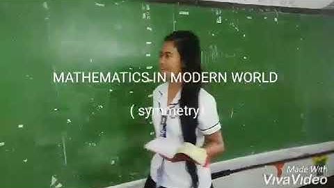 Mathematics in Modern World (SYMMETRY)