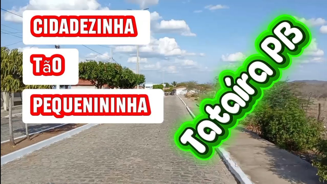 TATAÍRA PB, PEQUENA, MAS, BEM LINDINHA.