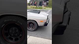 ‘73 Plymouth Duster restomod Running a 340 Six Pack #plymouth #mopar