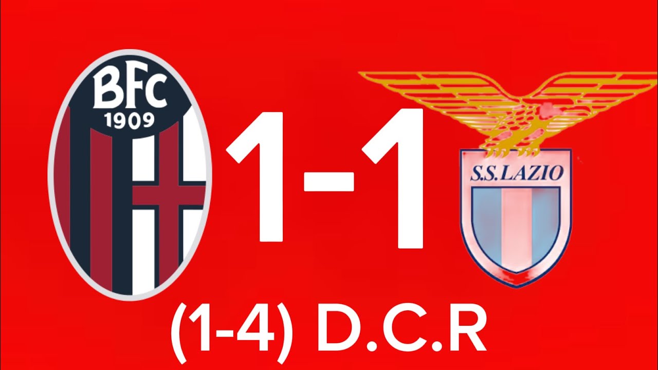 LAZIO IN SEMIFINALEEE AI RIGORI PASSA SARRI😱 BOLOGNA ELIMINATA❌ BOLOGNA-LAZIO 1-1 (1-4) D.C.R‼️