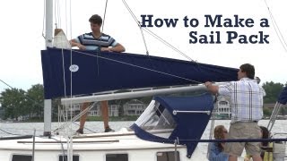 How to Make a Sail Pack video contains step-by-step sewing instructions to help make building a sail pack easy and affordable. A 