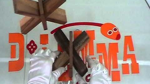 DILEMMA GAMES TRICK  3D PUZZLE SOLUTION SQUARE IN X