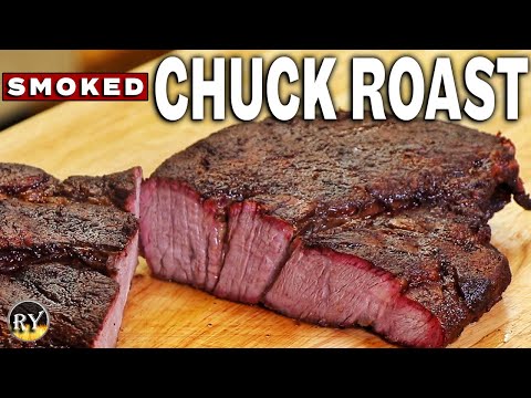 Chuck Roast Smoked On The Weber Kettle With Scallion Garlic Mashed Potatoes