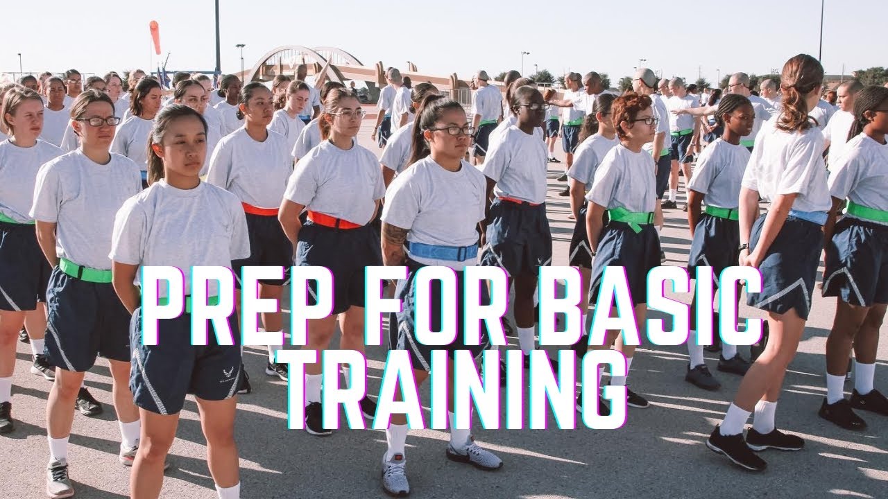 Prepping for BMT | AIR FORCE BASIC MILITARY TRAINING - YouTube