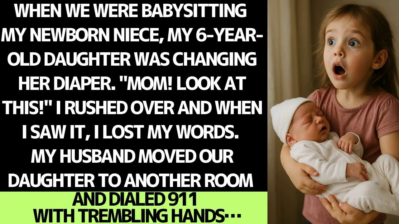 What my daughter found in the baby's diaper made us call 911