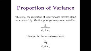 14   Eigenvalues Give Variance