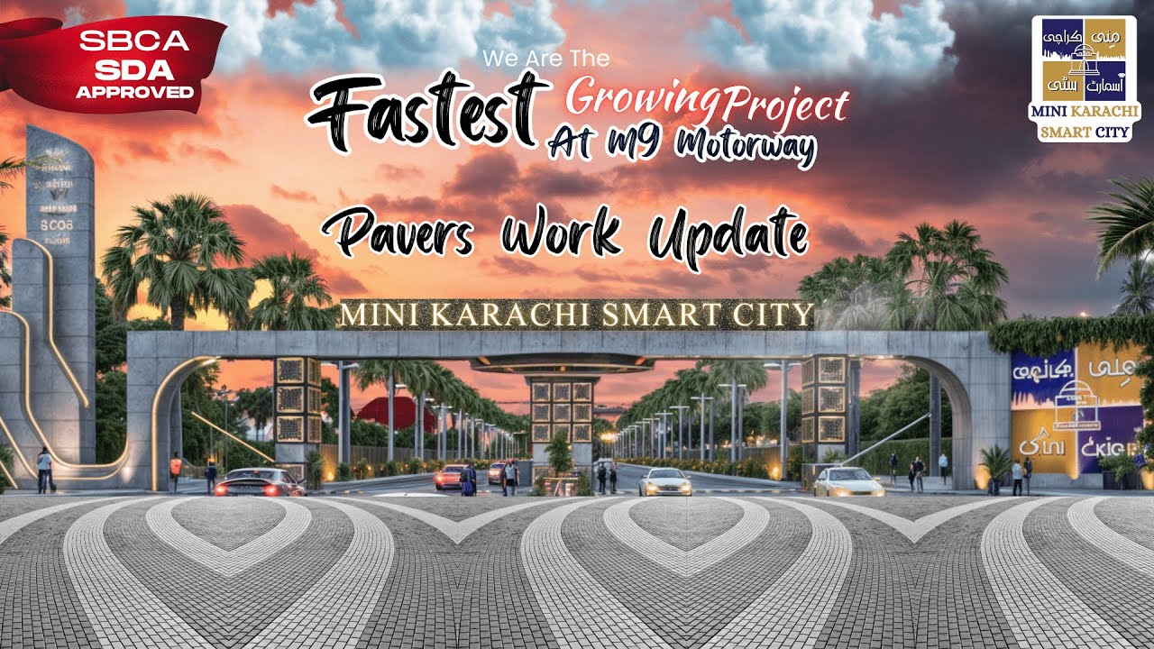 𝐓𝐡𝐞 𝐅𝐚𝐬𝐭𝐞𝐬𝐭-𝐆𝐫𝐨𝐰𝐢𝐧𝐠 𝐏𝐫𝐨𝐣𝐞𝐜𝐭 - Mini Karachi Smart City