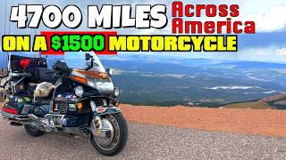 Cross Country on the CHEAPEST Vintage Goldwing on Facebook Marketplace
