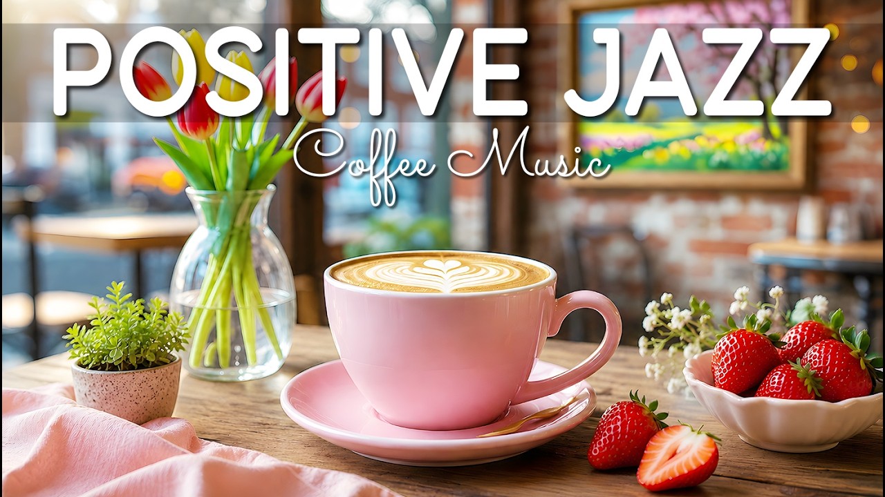 Positive Coffee Jazz ☕ Relaxing Morning Jazz & Sweet Bossa Nova