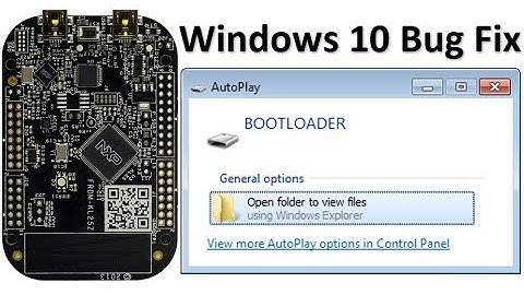 KL25z Mbed Firmware Install - Windows10 Bug Fix