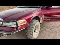 LIFT CROWN VIC GAMBLER OFF-ROAD MONSTER $1,000 BUILD 5” Lift, Glass Packs, Welded Differential, RWD,