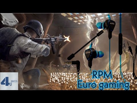 RPM Euro Games Gaming Earphones Headphones