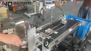 paper box paging and code printing machine|YQ pouch bag feeder with date batch coder