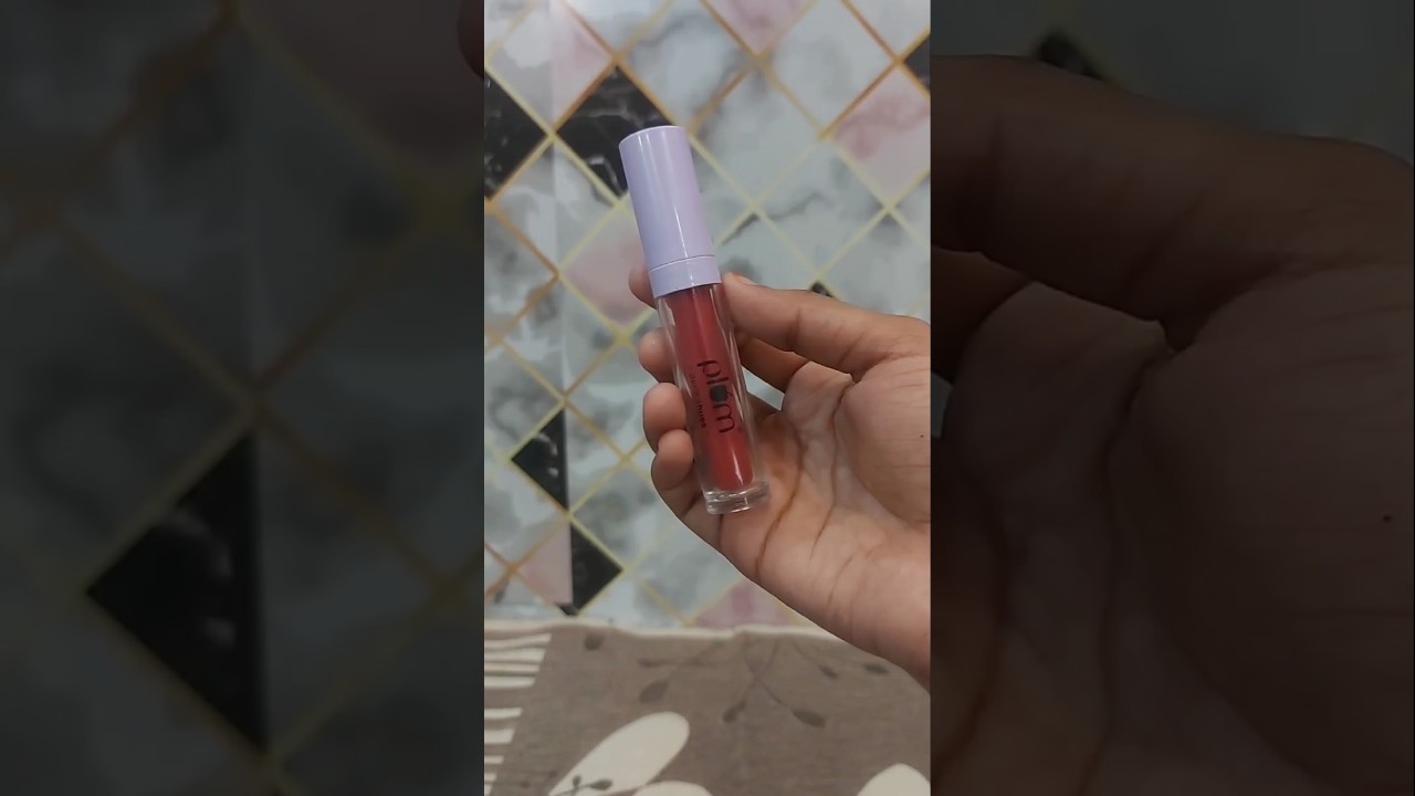 Plum Glassy Glaze Lip lacquer # lipstick # lip balm # lip gloss # viral # yt shorts