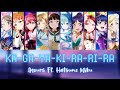 KA-GA-YA-KI-RA-RI-RA - Aqours ft. Hatsune Miku【Kan, Rom, Eng, Color Coded】LoveLive