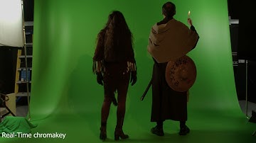 Green Screen Chromakey (real-time Ultimatte workflow)
