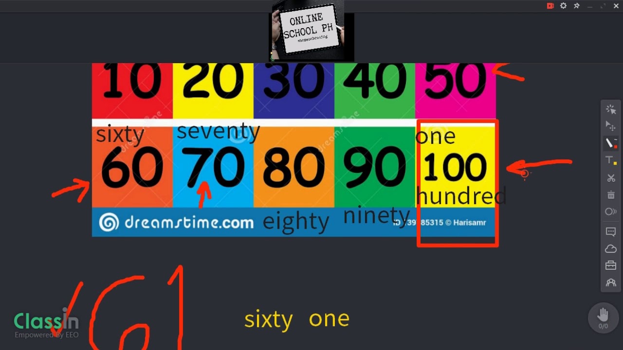 basics english numbers 1 100 tagalog tutorial online