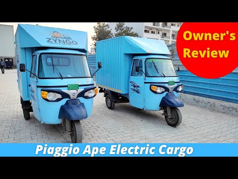 Piaggio Electric Cargo | Owner's Review | Piaggio Ape Electric Cargo #electric