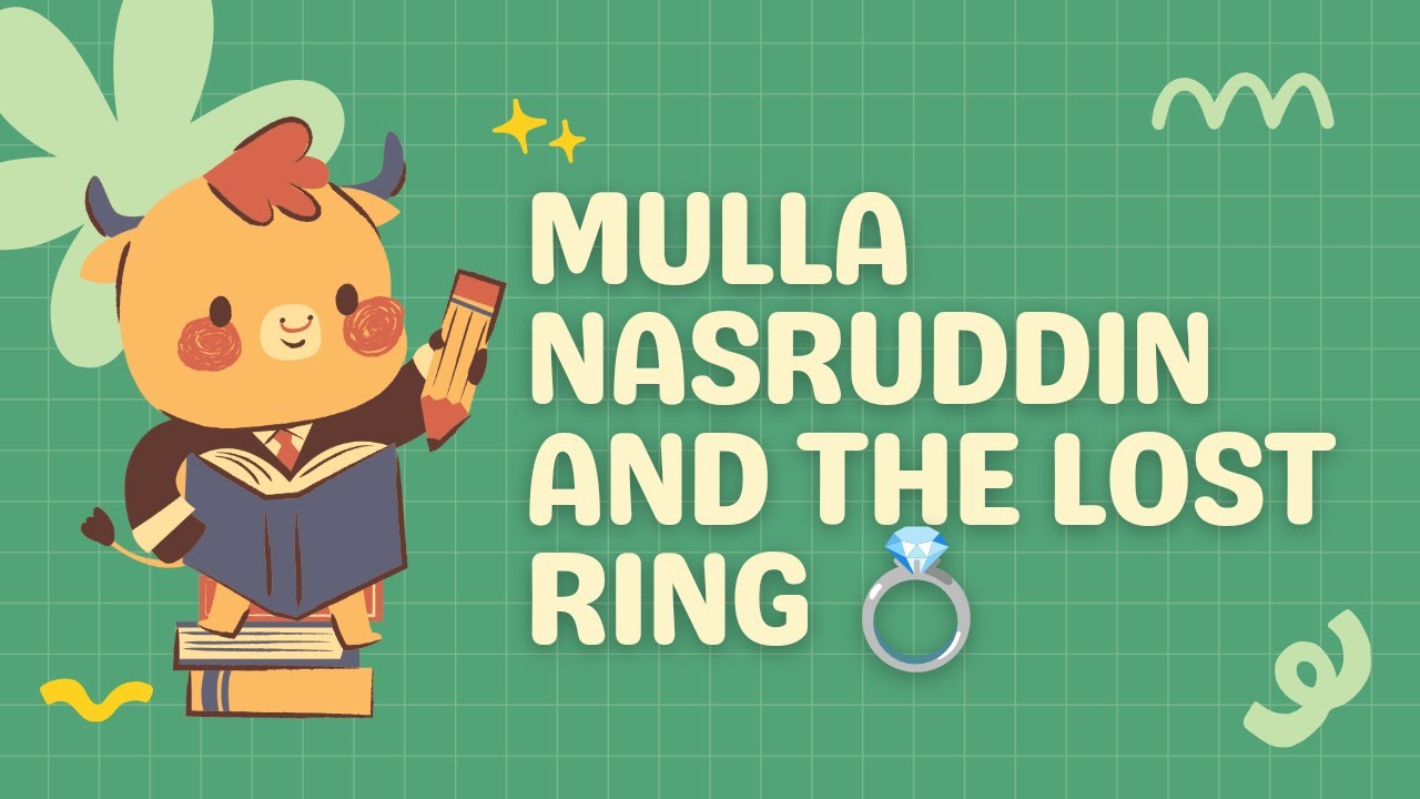 Mulla nasruddin and the lost ring 💍|| short stories in English || learn English