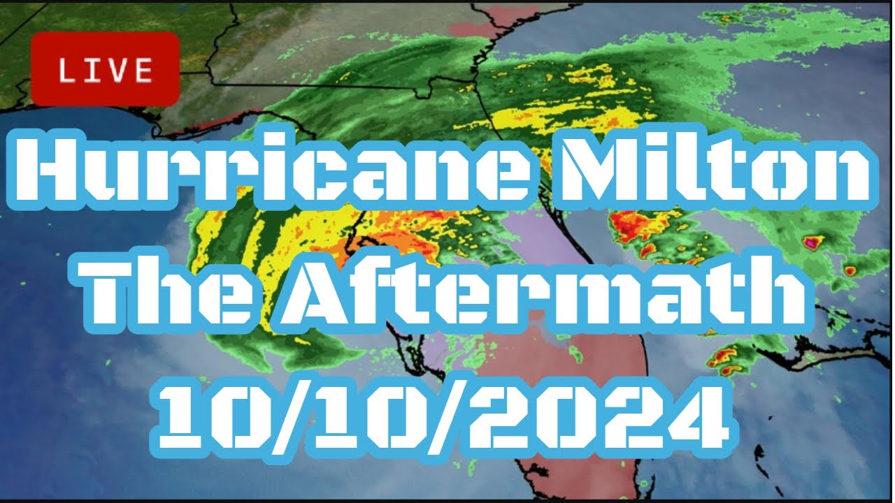 Hurricane Milton Aftermath ! Live Rescue Scanners ! #livestream - YouTube