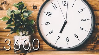集中サウンド 秒針の音だけ1時間