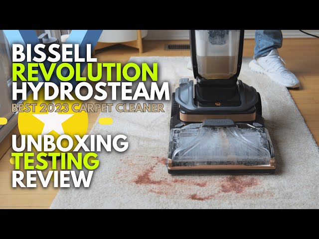 Bissell Revolution HydroSteam Pet Carpet Cleaner Review - Vacuum Wars