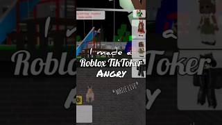 I made a #roblox TikToker ANGRY 😡 (please forgive me 😭)