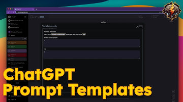 Mastering ChatGPT: Unlock the Power of Prompt Templates & Supercharge Your Workflow!