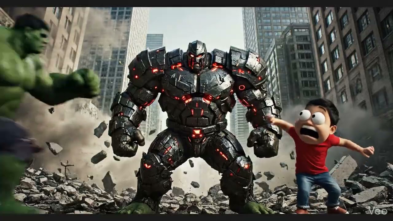 (Viral-Friendly & Attention-Grabbing)“HULK ka EPIC Smash! 💚 | 10 Sec Cartoon Short