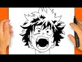 Как рисовать Изуку Мидорию | My Hero Academia | Шаг за шагом просто и легко